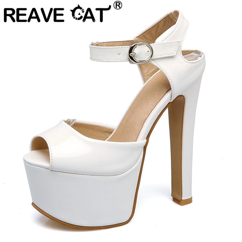 Peep Toe Heels - REAVE KEDI Moda Kadın Sandalet Peep