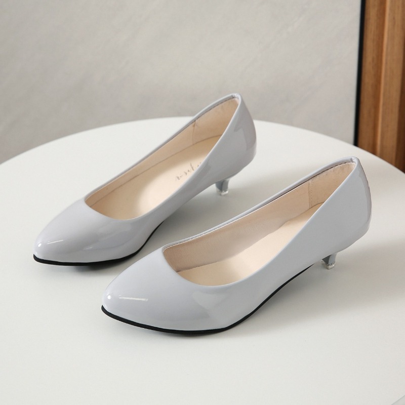 Women'S Shoes Round Toe - Büyük beden 35-42 yumuşak kadın orta