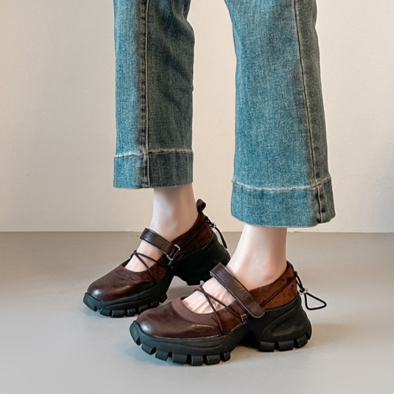 Women Shoes Casual - Yeni Retro Bale Mary Jane Ayakkabıları