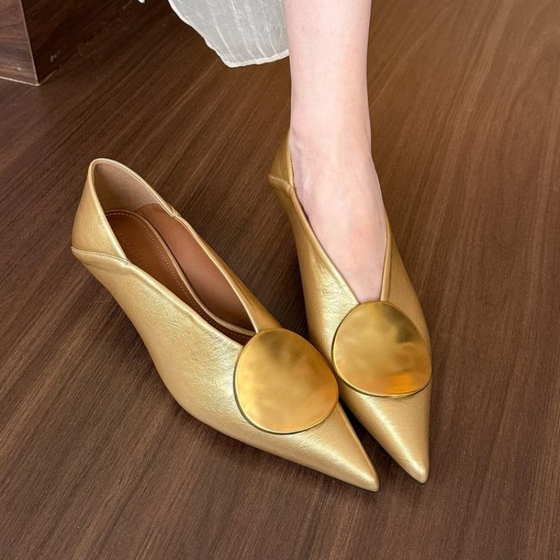 Women Shoes Casual - 2025 İlkbahar Yaz Sivri Burunlu Ayakkabılar