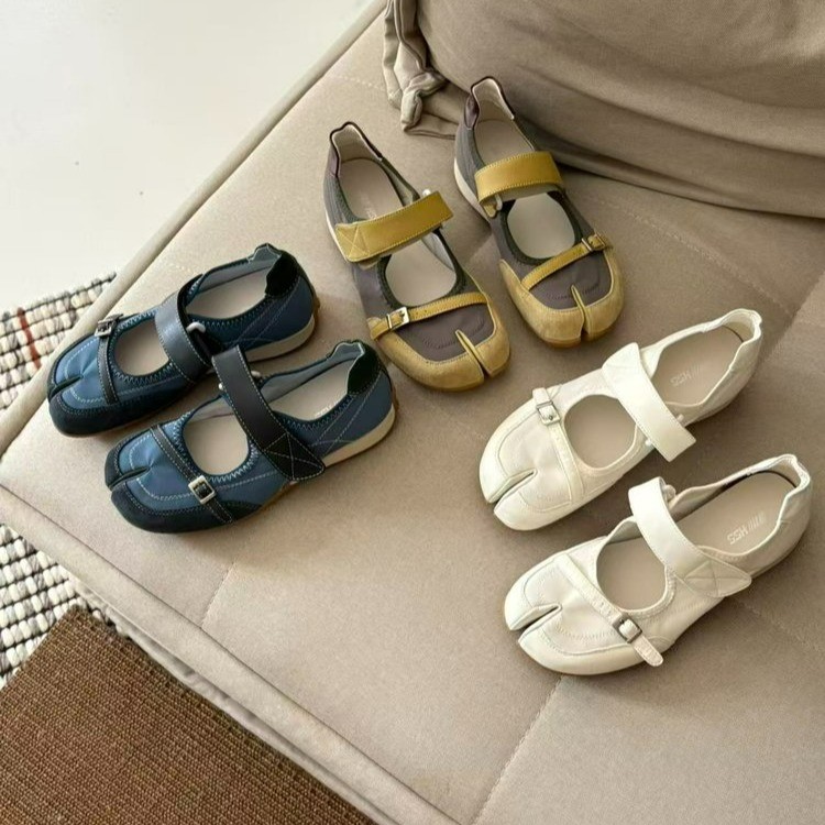 Mary Jane Shoes - Kadınlar İçin Parmak Arası Mary Jane