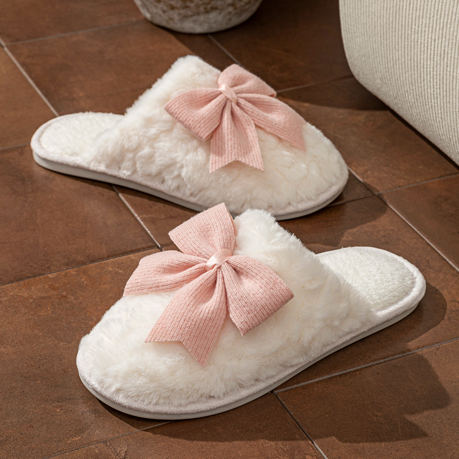 Women Shoes Winter - YNPO 2026 Sevimli Moda Kelebek Yay