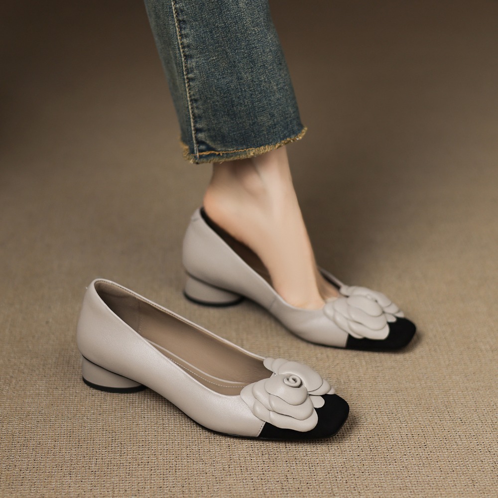 Moda Çiçek Desenli Tek Ayakkab - Women Shoes Casual incelemesi ve fiyatı