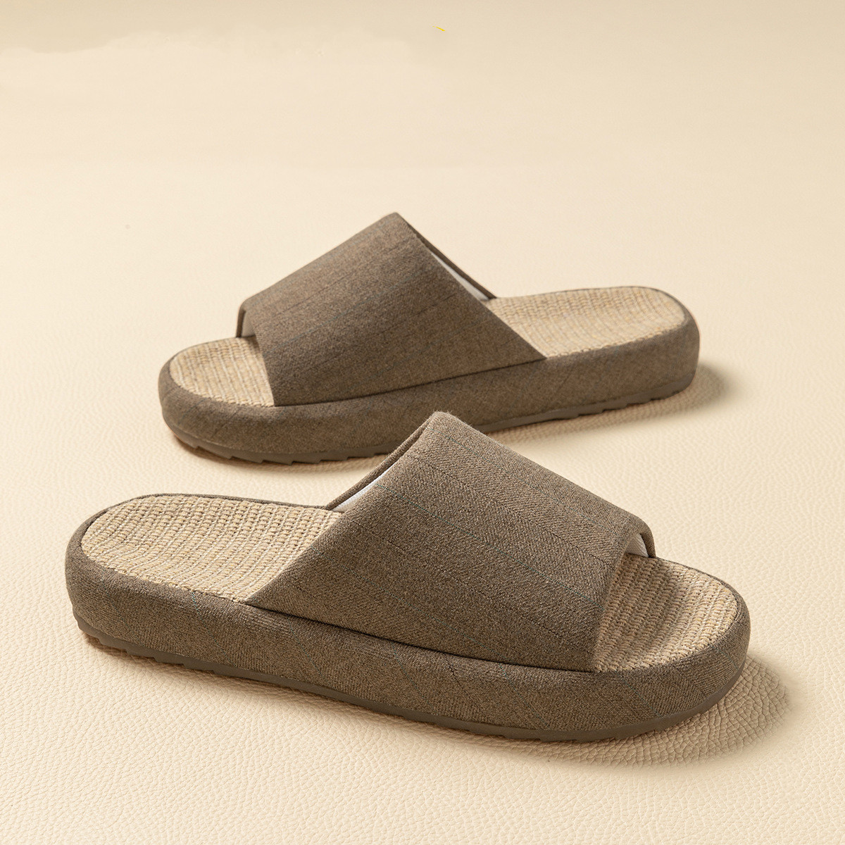 Yaz Kadın Ev Terlik Keten Yaz  - Women Shoes Size To Men incelemesi ve fiyatı