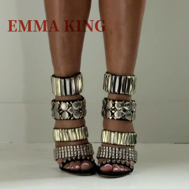 Siyah Süslenmiş Ayak Bileği Ka - Rhinestone Sandal Women incelemesi ve fiyatı