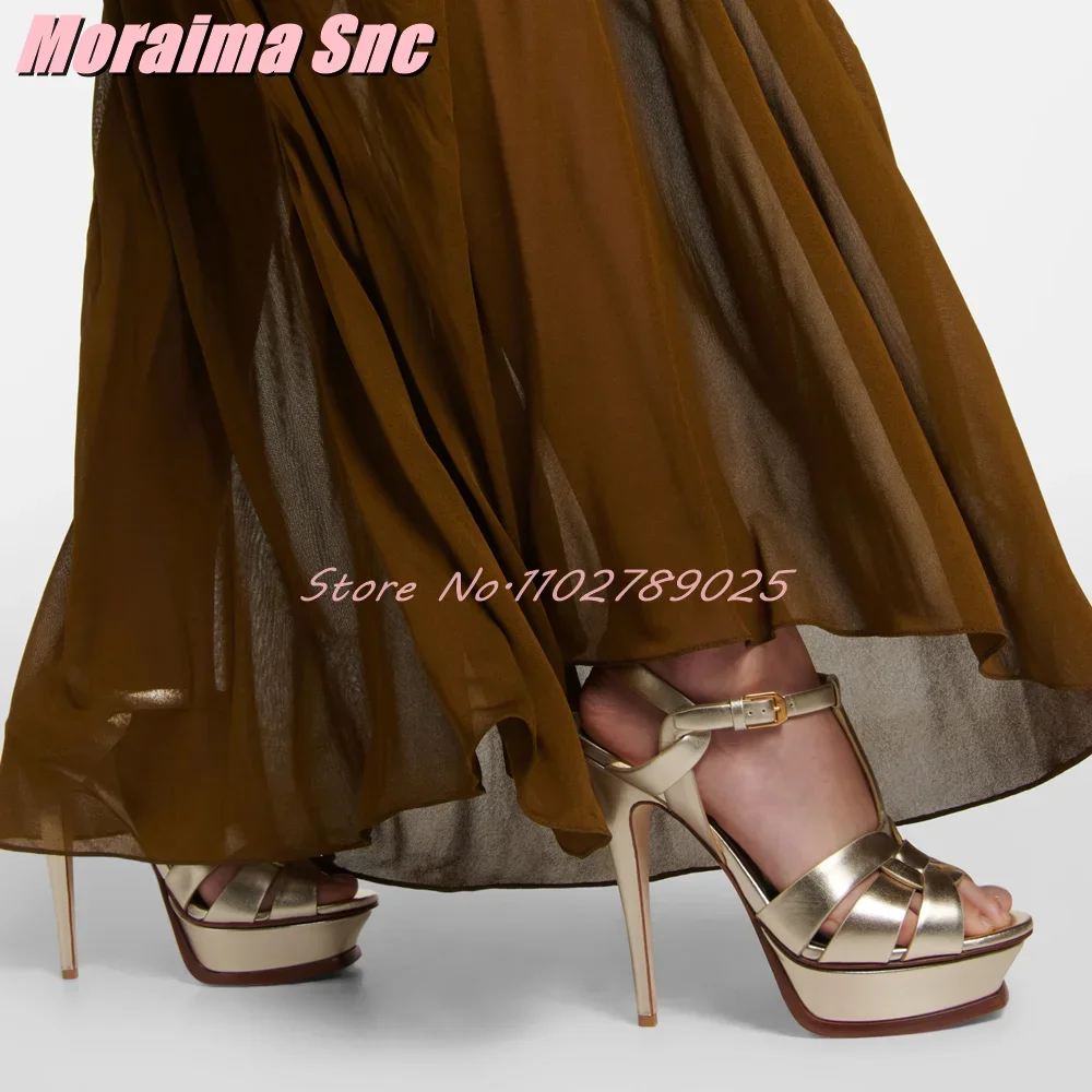 Platform Bel T-kayışı Kare Bur - Wide Fit Heels incelemesi ve fiyatı