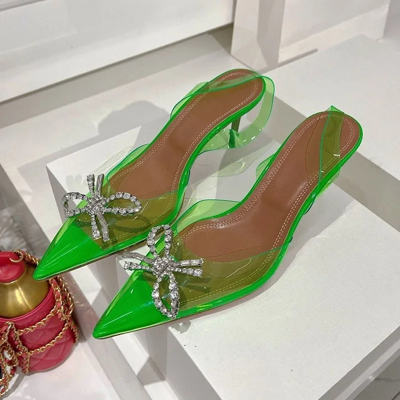 Sivri Burun Şeffaf PVC Ince Yü - Clear Strap Heel incelemesi ve fiyatı