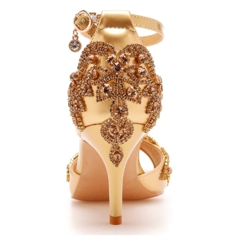 Moda Tasarımcısı kadın ayakkab - Rhinestone Sandal Women incelemesi ve fiyatı