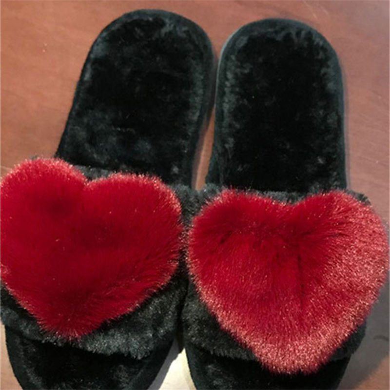 crriflz Kadın Peluş Kalp Terli - Women Shoes Winter incelemesi ve fiyatı