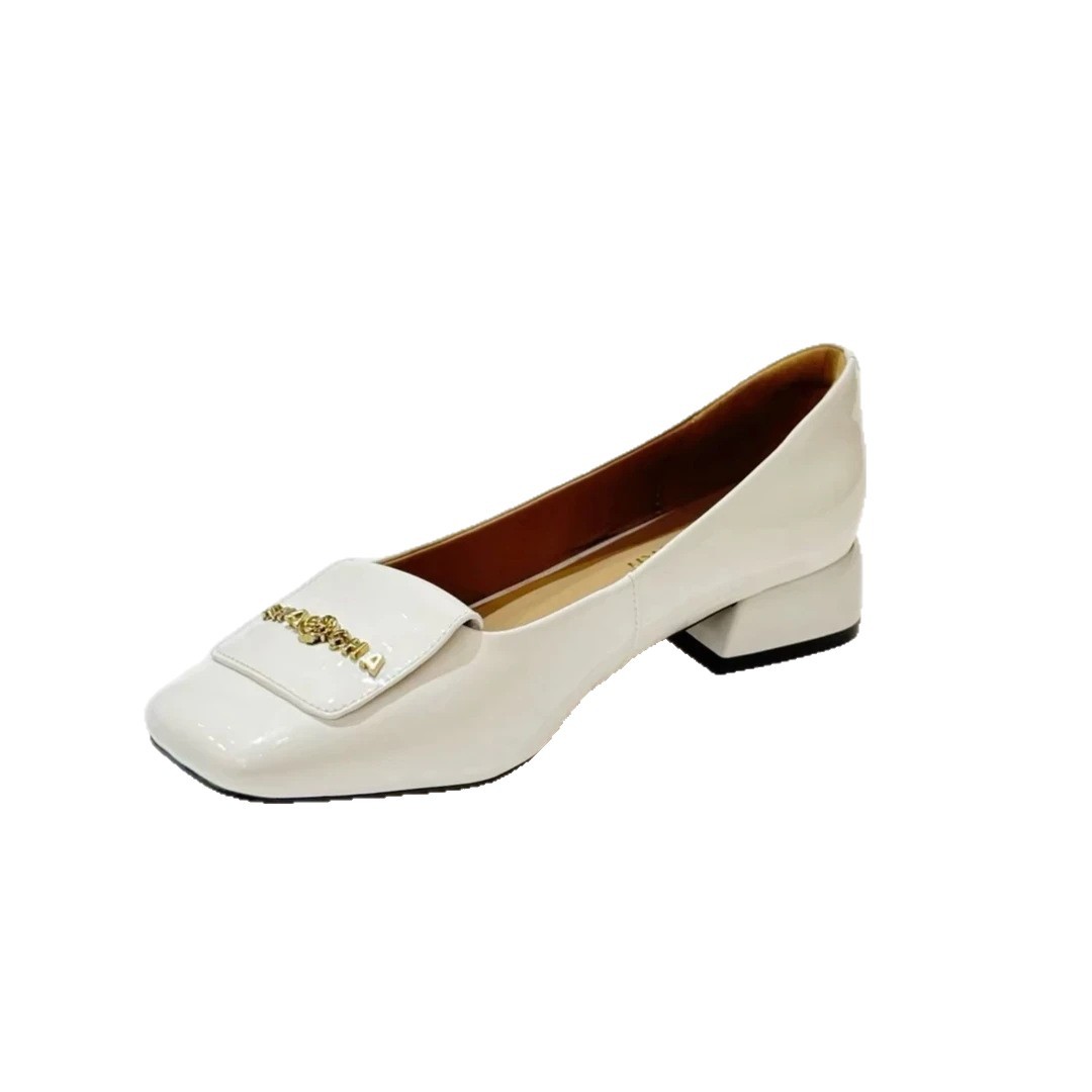 Kadın Retro Kare Burunlu Blok  - Wide Fit Heels incelemesi ve fiyatı