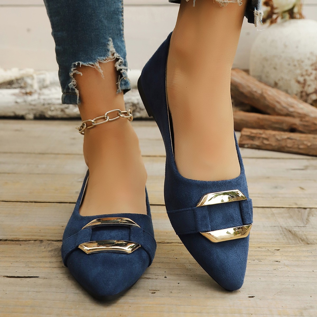 İlkbahar ve Sonbahar Zarif Siv - Women Shoes Casual incelemesi ve fiyatı