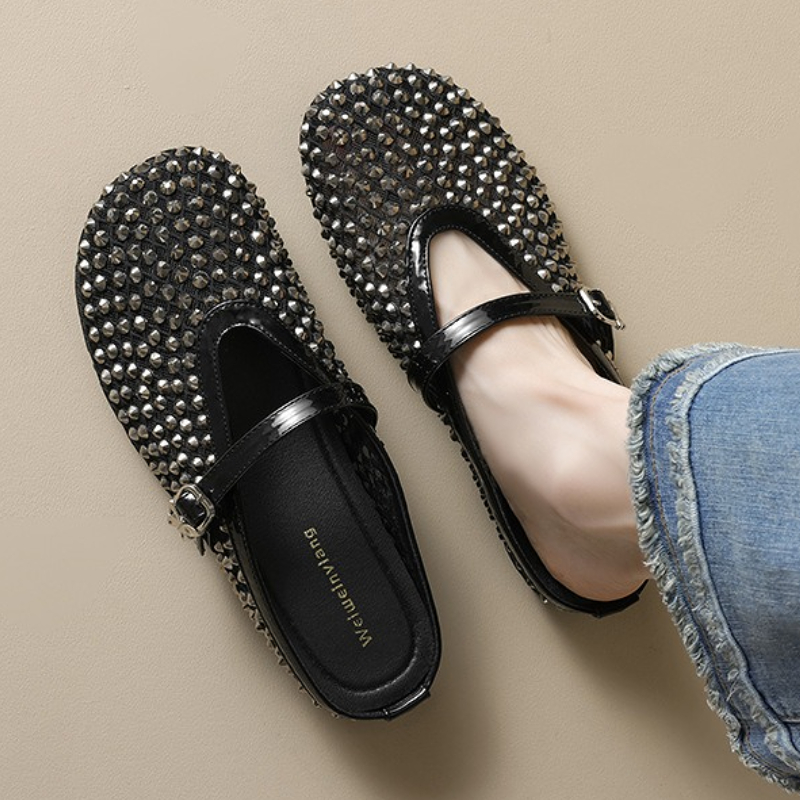 Örgü Taklidi Marka Terlik Kadı - Rhinestone Sandal Women incelemesi ve fiyatı