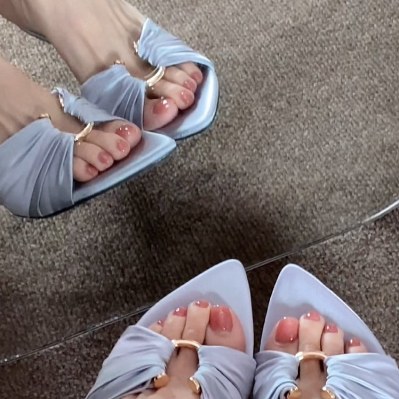Yazlık Yeni Moda Açık Burunlu  - Wide Fit Heels incelemesi ve fiyatı