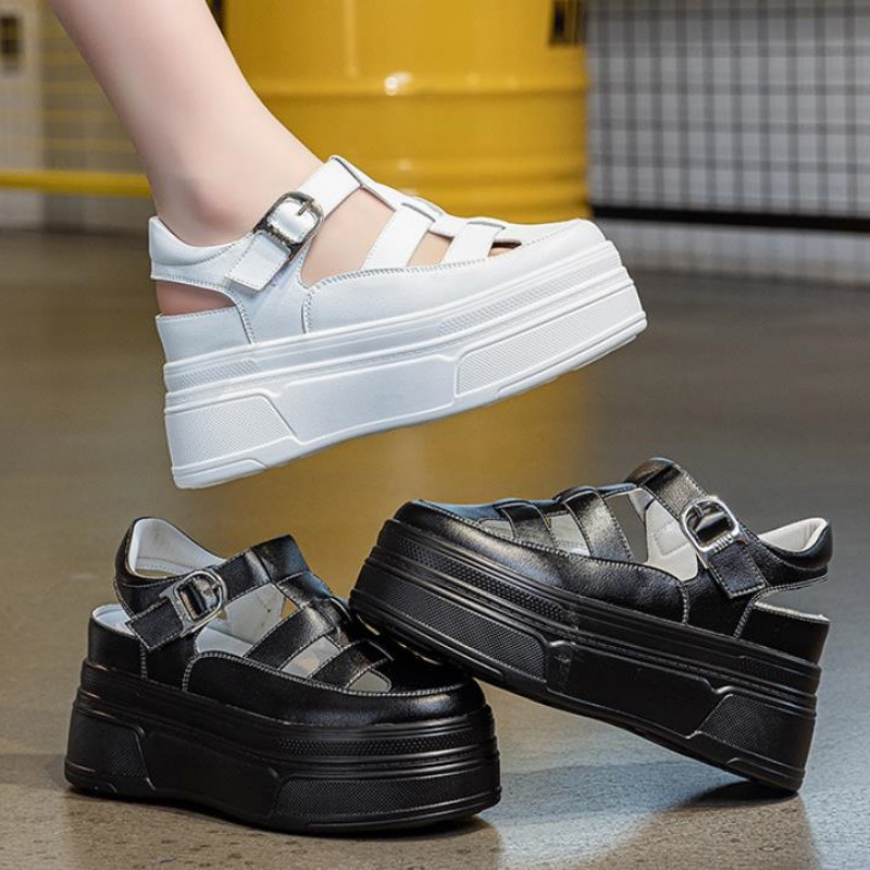 8.5 cm Içi Boş Tam Inek Hakiki - Wedge Heeled Sneaker incelemesi ve fiyatı