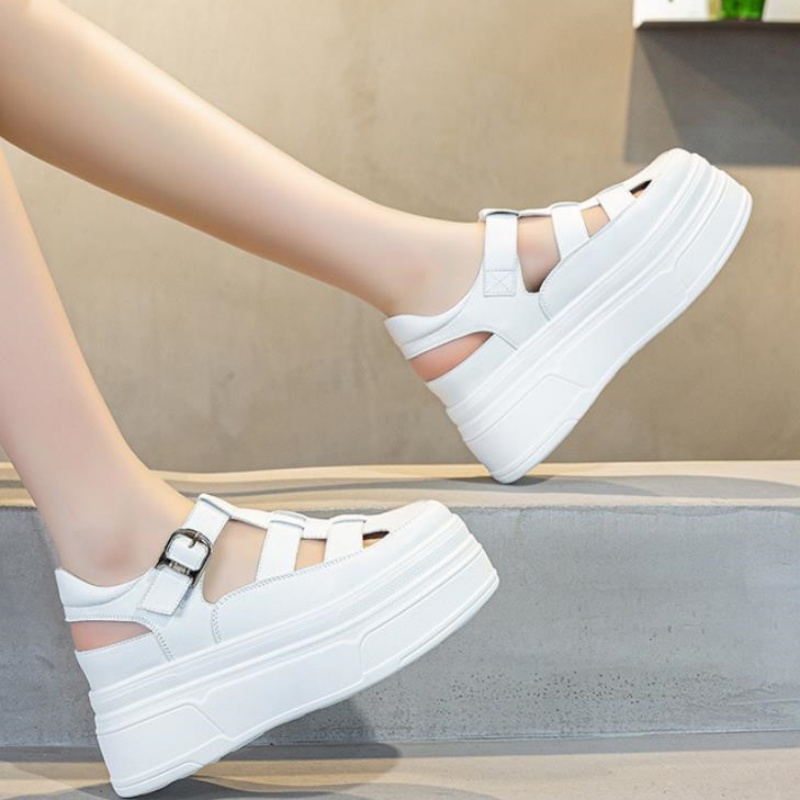 8.5 cm Içi Boş Tam Inek Hakiki - Wedge Heeled Sneaker incelemesi ve fiyatı