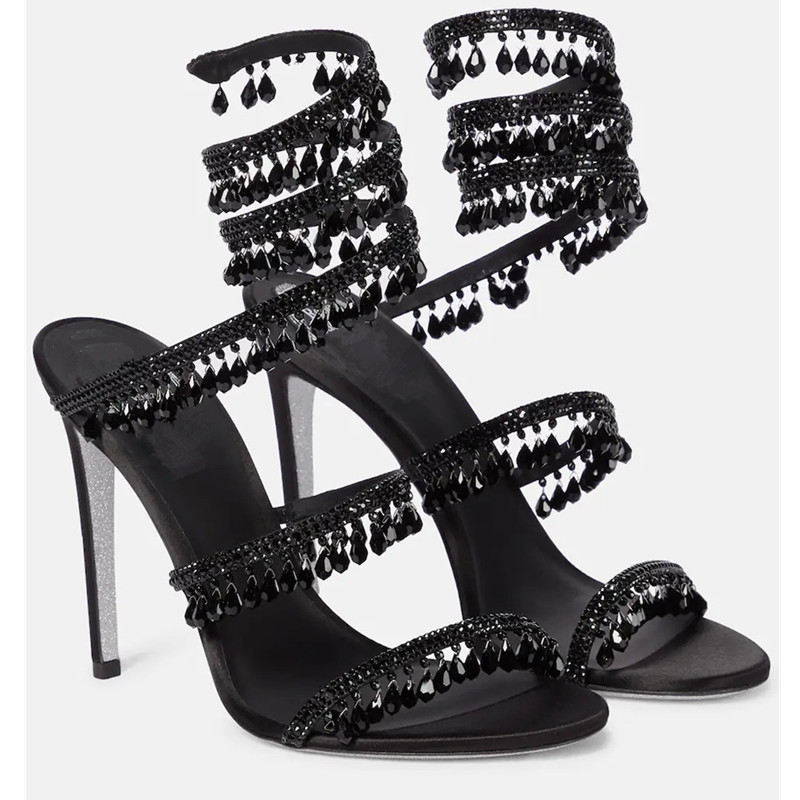 2026 kadın yüksek topuklu yeni - Rhinestone Sandal Women incelemesi ve fiyatı