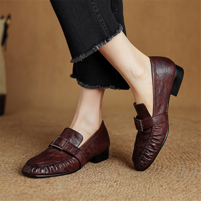 Yeni sonbahar hakiki deri kadı - Women Shoes Casual incelemesi ve fiyatı