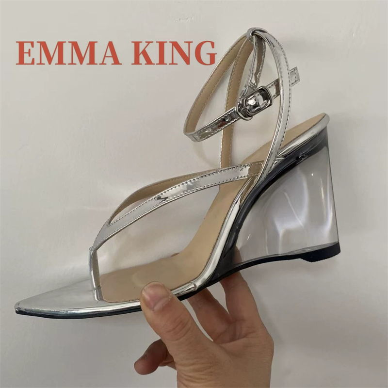 Kadınlar için Patent Deri Dolg - Clear Strap Heel incelemesi ve fiyatı