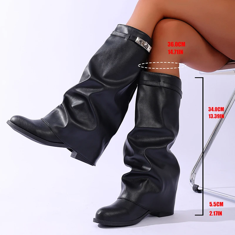 Marka Tasarım Siyah PU Deri Di - Wide Fit Heels incelemesi ve fiyatı