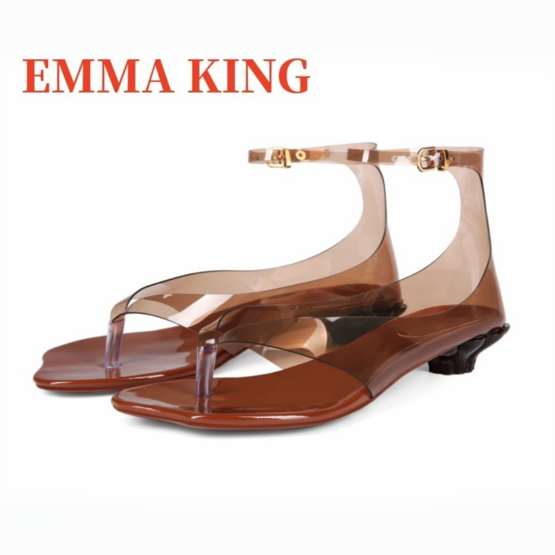 Kadın Tanga Jöle Sandalet,2026 - Clear Strap Heel incelemesi ve fiyatı