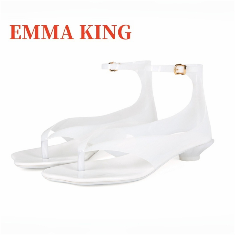 Kadın Tanga Jöle Sandalet,2026 - Clear Strap Heel incelemesi ve fiyatı