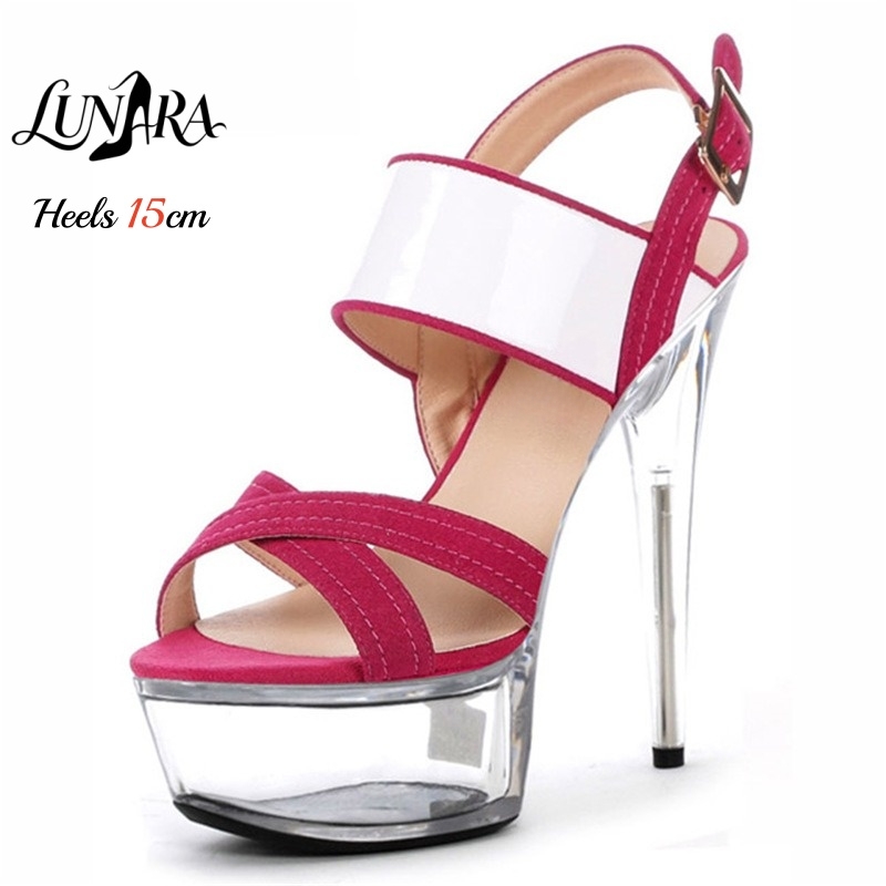 15cm/6 inç Şeffaf Platform Sti - Clear Strap Heel incelemesi ve fiyatı