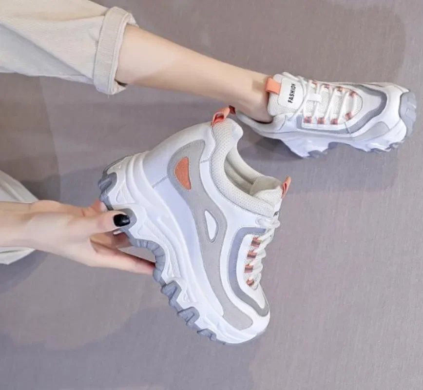 9 CM Hakiki Deri Platform Kama - Wedge Heeled Sneaker incelemesi ve fiyatı