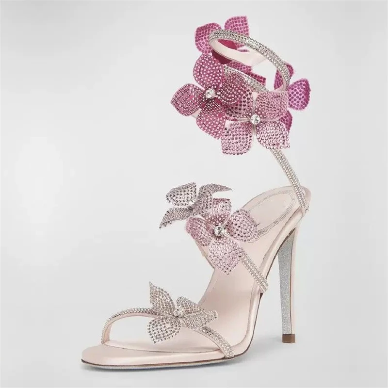 Eilyken Seksi KRISTAL Çiçek In - Peep Toe Heels incelemesi ve fiyatı