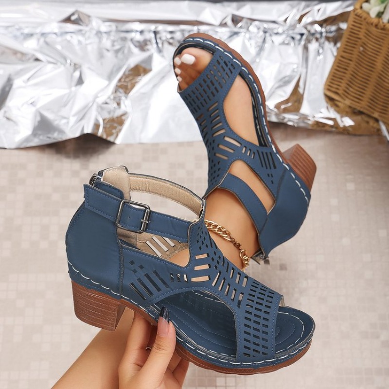 Roma Tarzı Kadın Sandaletleri  - Cork Wedge Sandal incelemesi ve fiyatı