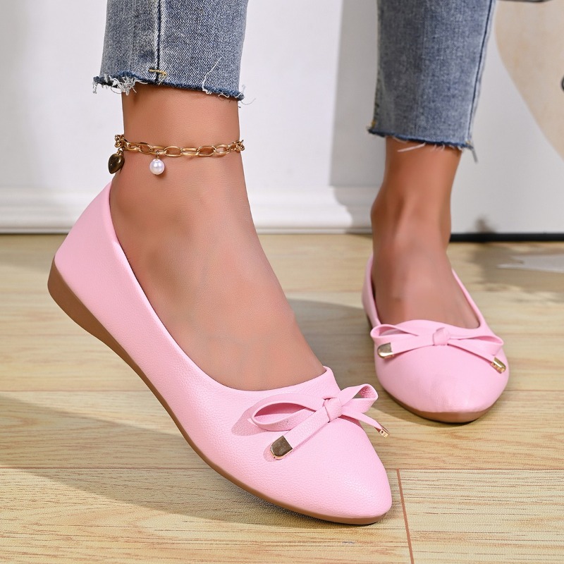 Fiyonklu Sığ Ağızlı Yumuşak Ta - Women Shoes Casual incelemesi ve fiyatı