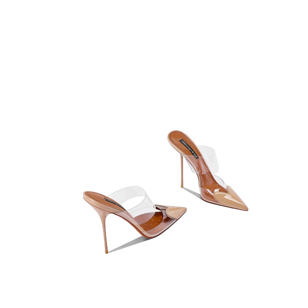 2026 Yeni Siyah Sivri Burun Yü - Clear Strap Heel incelemesi ve fiyatı