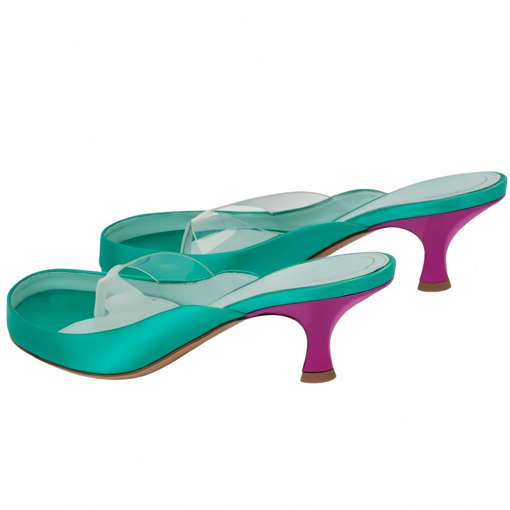 Kadınlar İçin Altın Saten Terl - Clear Strap Heel incelemesi ve fiyatı